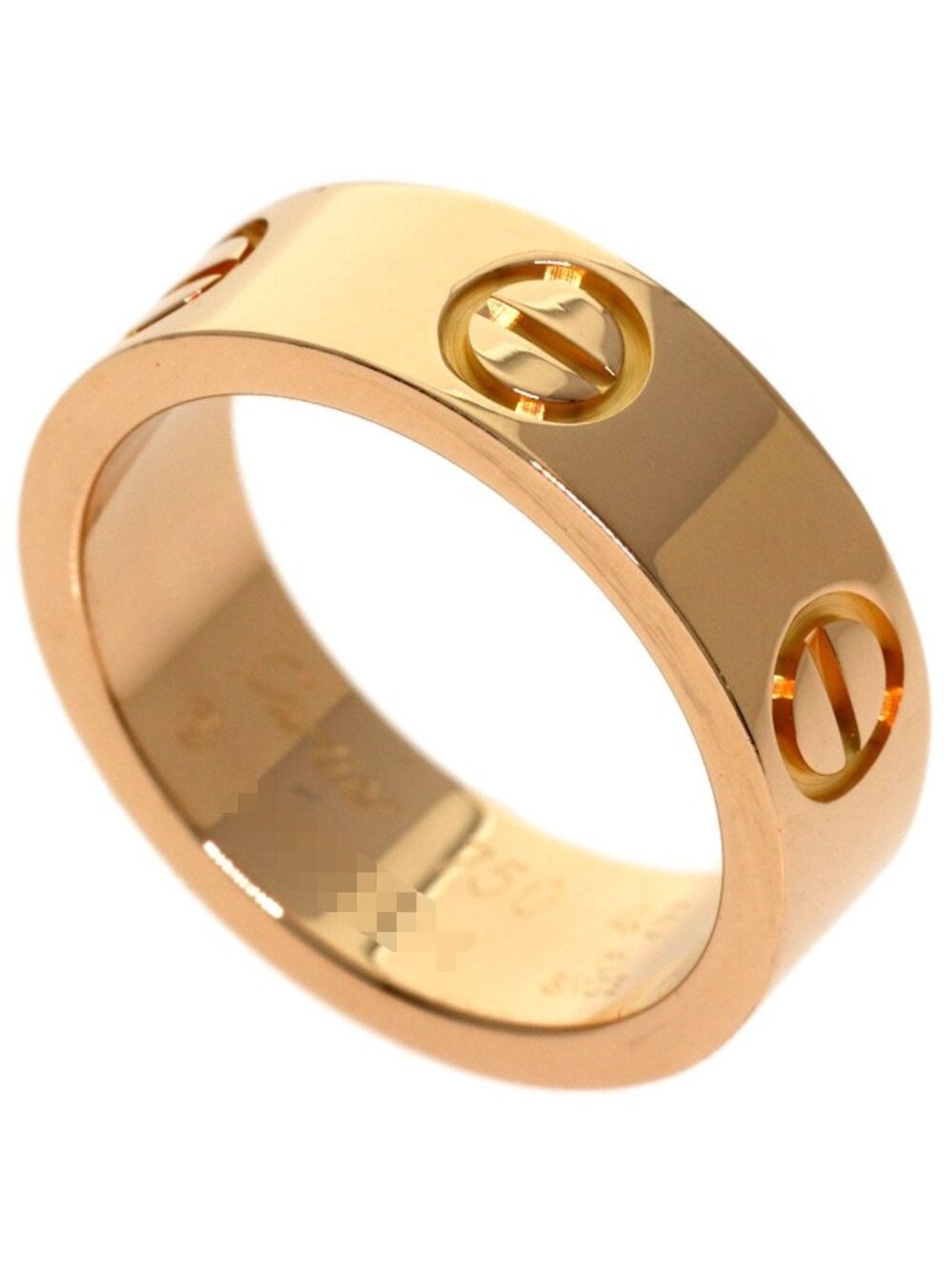 Cartier Love Ring 46 18k Pink Gold